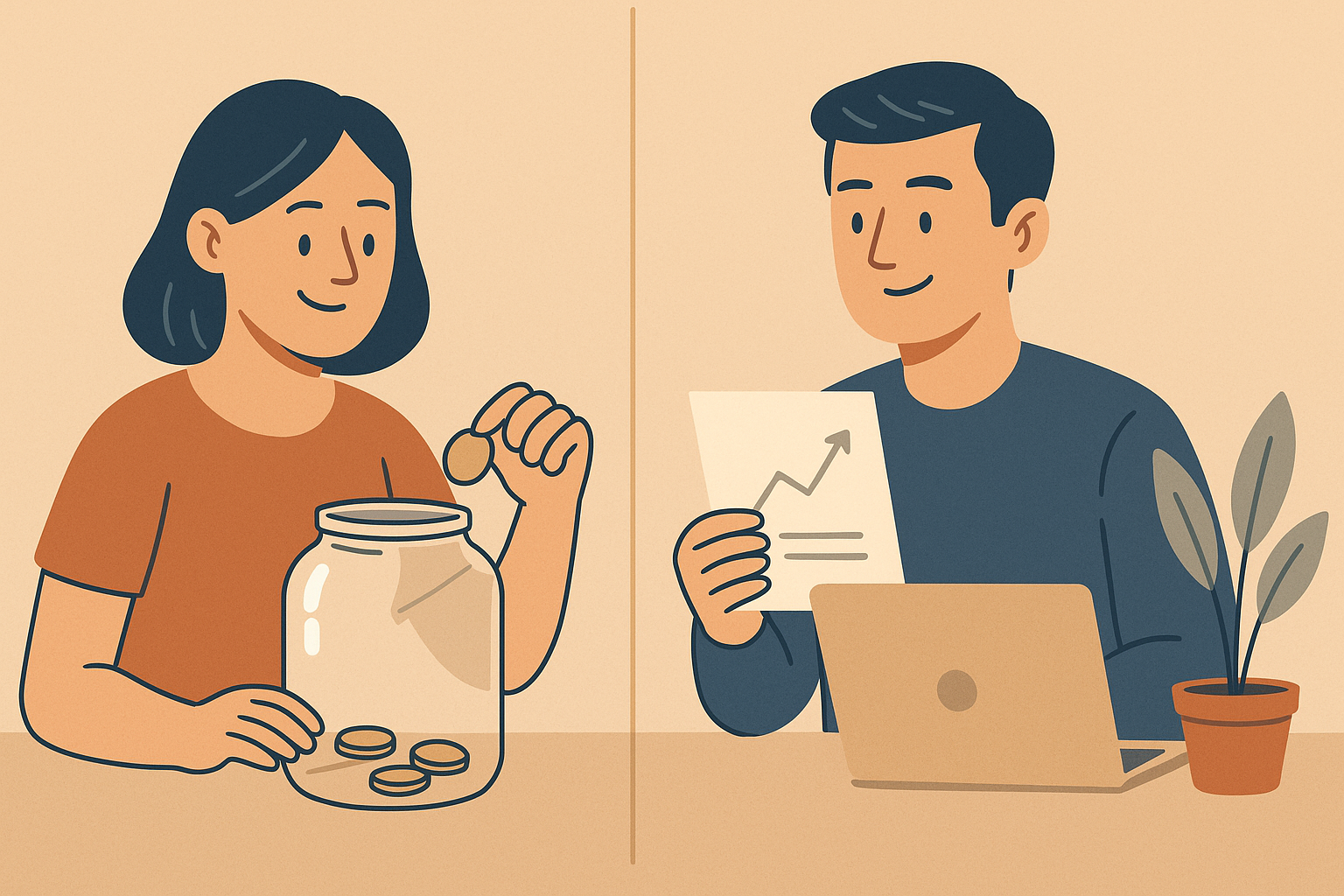 Ahorro vs. inversión: ¿Cuál es la diferencia y qué te conviene?