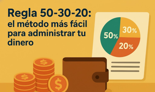 Regla 50-30-20: el método más fácil para administrar tu dinero