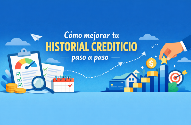 Cómo mejorar tu historial crediticio paso a paso