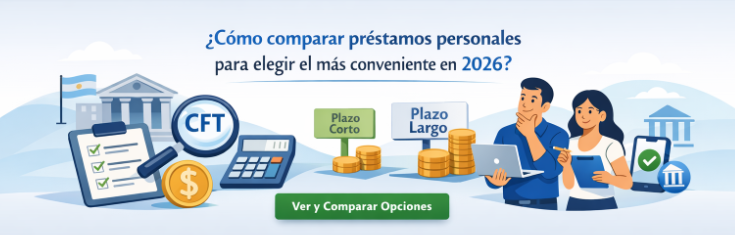 Cómo comparar préstamos personales para elegir el más conveniente en 2026