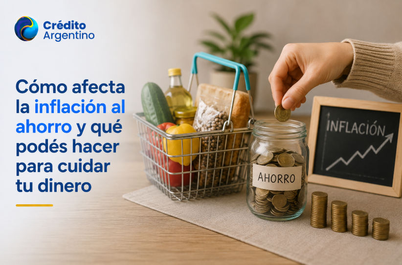 Cómo afecta la inflación al ahorro y qué podés hacer para cuidar tu dinero