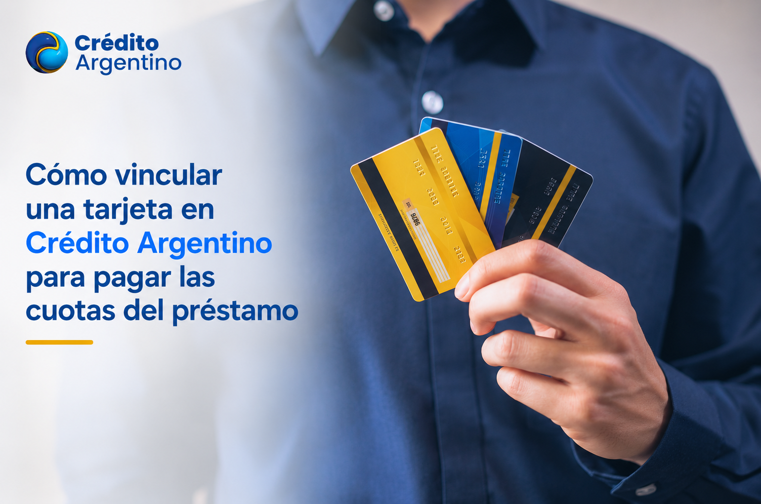 Cómo vincular una tarjeta en Crédito Argentino para pagar las cuotas del préstamo