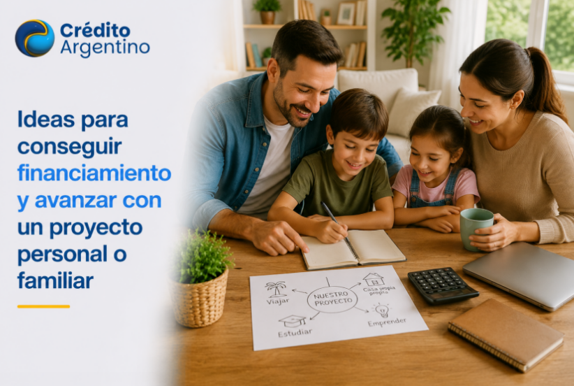 Ideas para conseguir financiamiento y avanzar con un proyecto personal o familiar