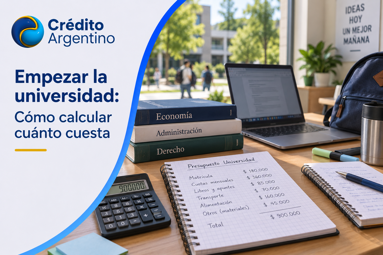 Cómo calcular cuánto cuesta empezar la universidad