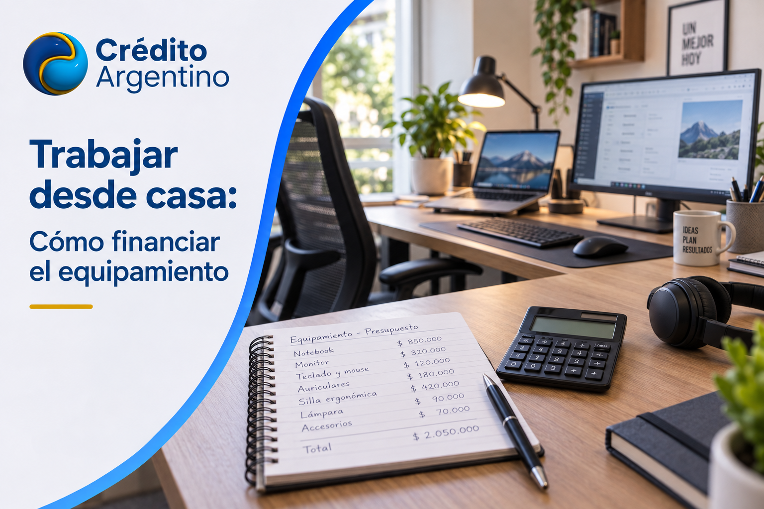 Cómo financiar el equipamiento para trabajar desde casa